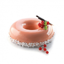 forma silikonowa o klasycznym kształcie do tortów musowych i deserów mrożonych