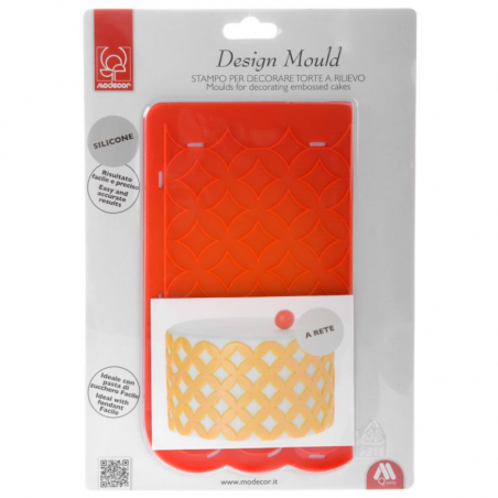 forma silikonowa do tworzenia tłoczonych dekoracji z masy cukrowej