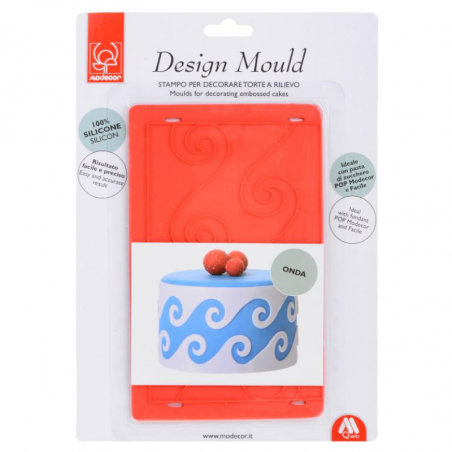 forma silikonowa do tworzenia tłoczonych dekoracji z masy cukrowej