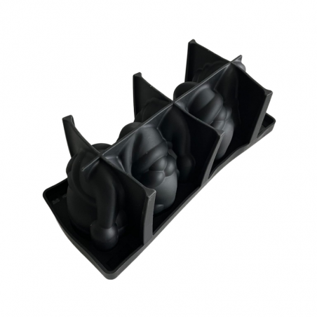 forma silikonowa do świątecznych ciast i tortów - święty mikołaj