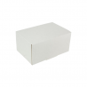 1 szt. Pudełko na 2 muffinki białe 165x110x80 mm z okienkiem lub bez okienka