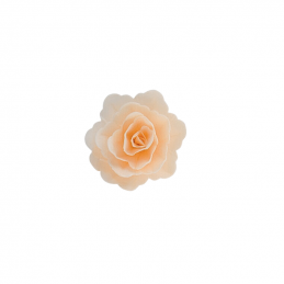 waflowe kwiaty do dekoracji spożywczych - róża chińska średnia