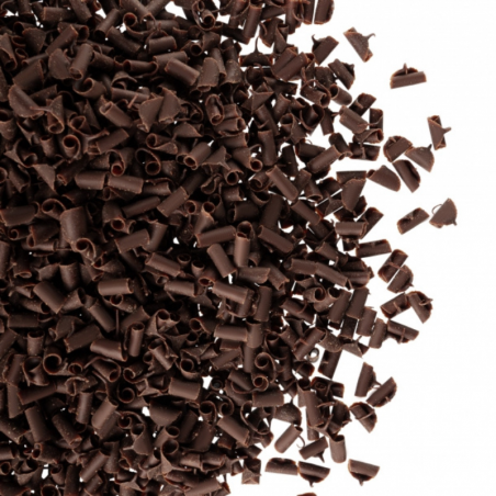 dekoracyjna posypka czekoladowa w formie wiórków