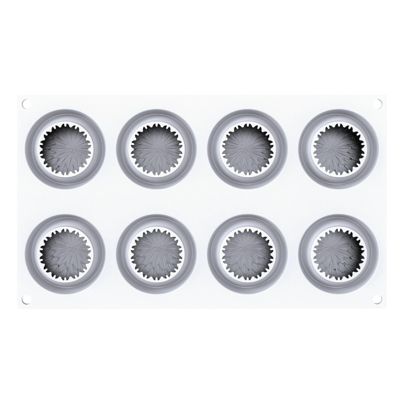 forma silikonowa do monoporcji o wyszukanym kształcie forma silikonowa do monoporcji o wyszukanym kształcie