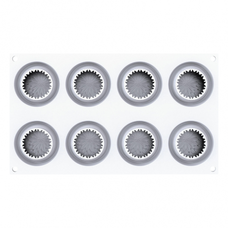 forma silikonowa do monoporcji o wyszukanym kształcie