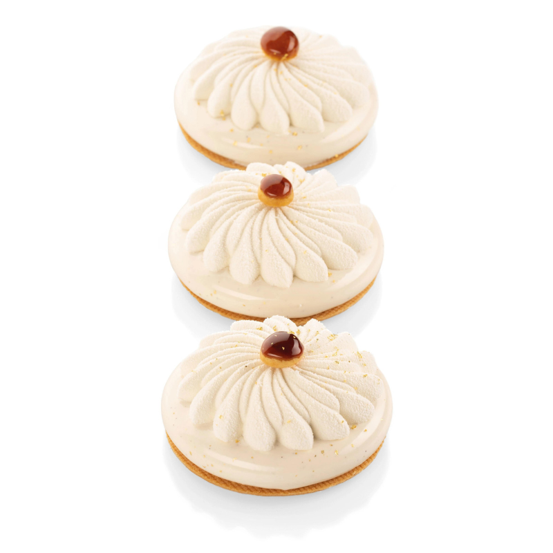 forma silikonowa do tworzenia elementów dekoracyjnych do monoporcji i deserów forma silikonowa do tworzenia elementów dekoracyjnych do monoporcji i deserów