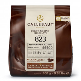 Valrhona Caramelia 36% Milk Chocolate Chips 250g