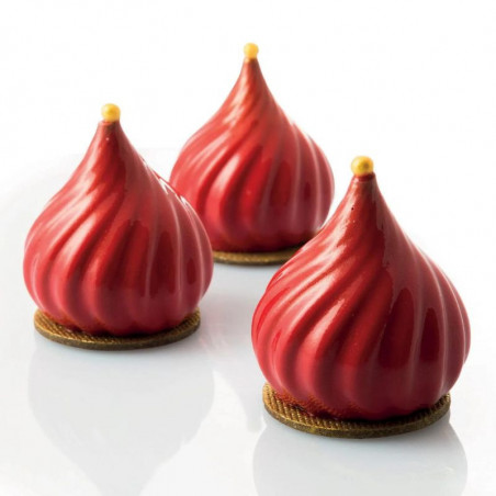 Russian Tale 125 Silikomart - cukiernicza forma silikonowa do monoporcji - śr. 67 x wys. 73 mm / poj. 125 ml x 5 porcji