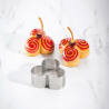 stalowy rant z mikroperforacją do viennoiserie
