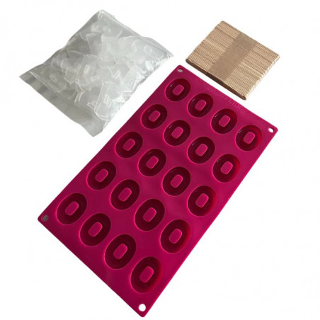 PX3212S RAINBOW STICK zestaw do lodów donuts na patyku PAVONI