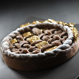 złota folia spożywcza do kreatywnych dekoracji wyrobów cukierniczych