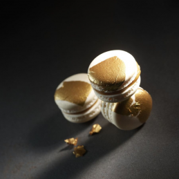 złota folia spożywcza do kreatywnych dekoracji wyrobów cukierniczych
