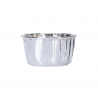 papierowe papilotki do pieczenia z powłoką aluminiową w kolorze srebrnym papierowe papilotki do pieczenia z powłoką aluminiową w kolorze srebrnym