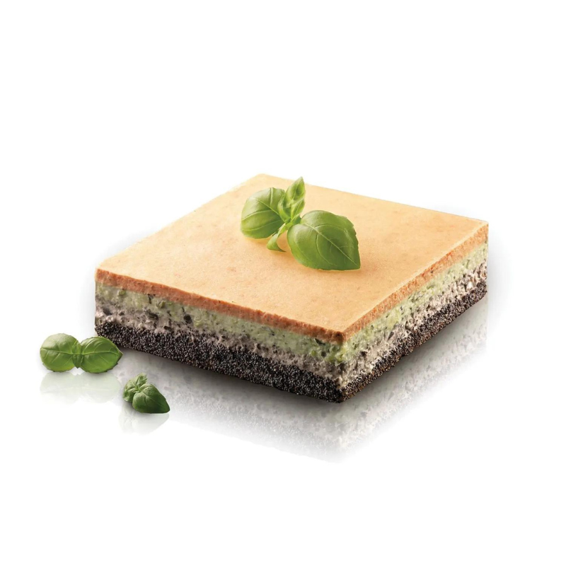 forma silikonowa o klasycznym kształcie do ciast, tortów musowych i deserów mrożonych forma silikonowa o klasycznym kształcie do ciast, tortów musowych i deserów mrożonych