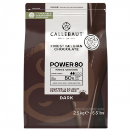 czekolada Power 80 od Callebaut ten sam smak, ta sama jakość i zupełnie nowe, lepsze opakowanie