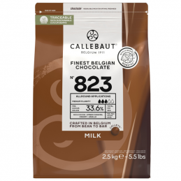 czekolada mleczna 823 od Callebaut ten sam smak, ta sama jakość i zupełnie nowe, lepsze opakowanie