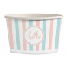 25 szt. Kubki papierowe do lodów 245 ml PASTELOWY MIX 2222 Kram 25 szt. Kubki papierowe do lodów 245 ml PASTELOWY MIX 2222 Kram