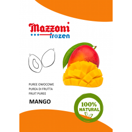 naturalne puree owocowe bez dodatku cukru i konserwantów - mango