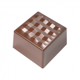 forma do pralin i czekoladek dekoracyjny kwadrat