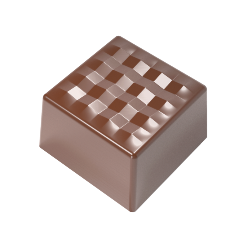 forma do pralin i czekoladek dekoracyjny kwadrat