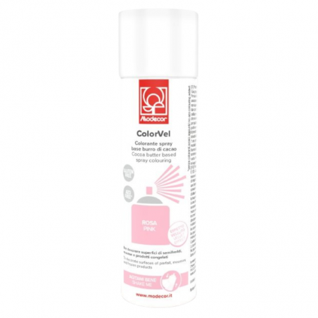 barwnik spożywczy w sprayu o strukturze zamszu do dekoracji powierzchni wyrobów cukierniczych