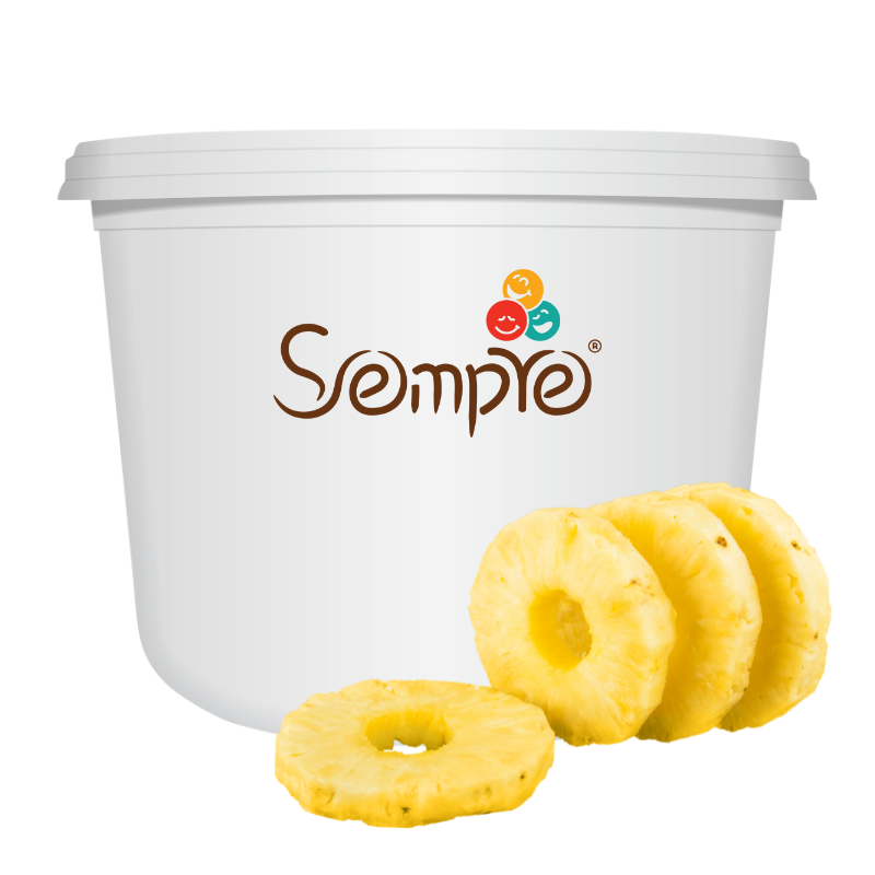 skoncentrowana pasta ananasowa z kawałkami owoców do lodów, sorbetów i cukiernictwa skoncentrowana pasta ananasowa z kawałkami owoców do lodów, sorbetów i cukiernictwa