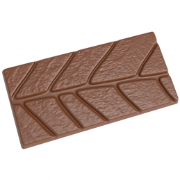 forma z poliwęglanu do dekoracyjnych tabliczek czekolady w strukturalny wzór liścia