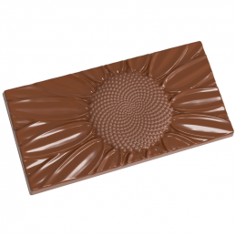 forma z poliwęglanu do tabliczek czekolady w strukturalny wzór kwiatu słonecznika
