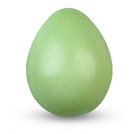 wielkanocny zestaw trójwymiarowych dekoracji z białej czekolady kolorowe pisanki