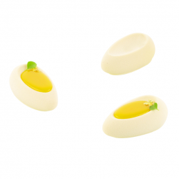 forma silikonowa do deserów w formie nadziewanych jajek