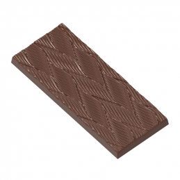 forma z poliwęglanu do tabliczek czekolady w strukturalny wzór rombów