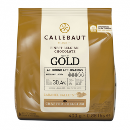 czekolada od Callebaut wytwarzana jest w postaci łatwych do dozowania i topienia - callets