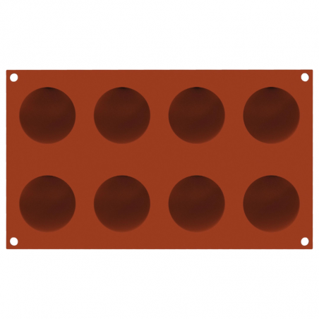 klasyczna i uniwersalna w zastosowaniu forma silikonowa półkule