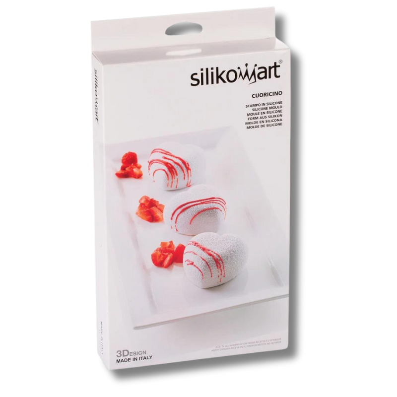 forma silikonowa do monoporcji w kształcie serca do użytku domowego forma silikonowa do monoporcji w kształcie serca do użytku domowego