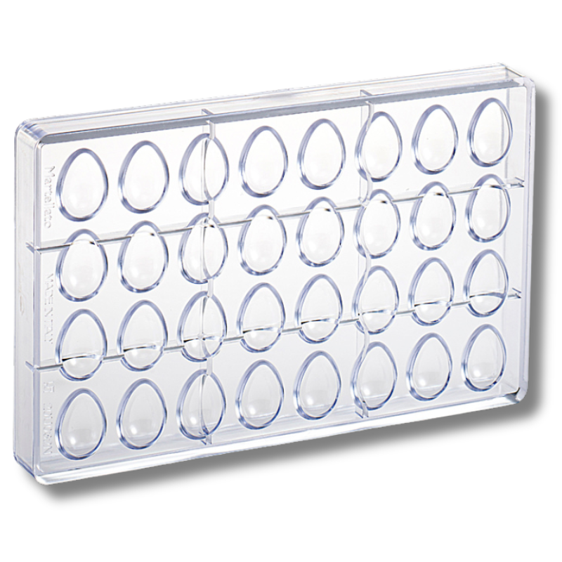 forma do wielkanocnych pralin nadziewanych i dekorowanych w kształcie pisanek forma do wielkanocnych pralin nadziewanych i dekorowanych w kształcie pisanek