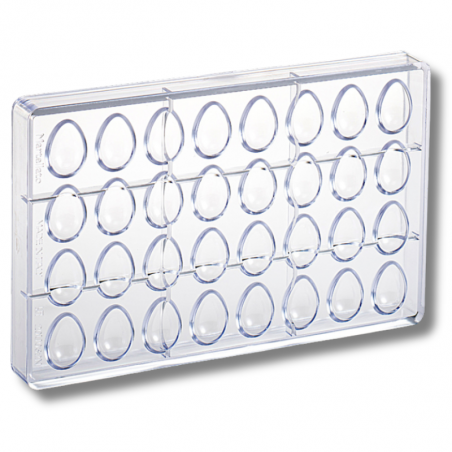 forma do wielkanocnych pralin nadziewanych i dekorowanych w kształcie pisanek