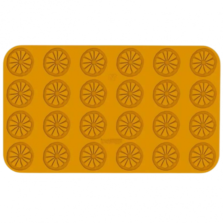 forma silikonowa do profesjonalnych dekoracji spożywczych - plastry cytryny