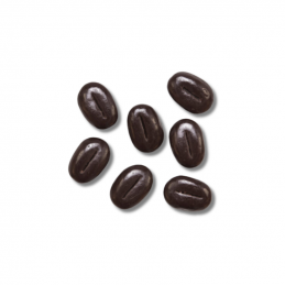 bardzo realistyczne ziarna kawy z ciemnej czekolady do dekoracji wyrobów cukierniczych i napojów