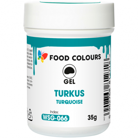 op. 35 g Turkusowy barwnik spożywczy w żelu - nr. kat. WSG-066 Food Colours