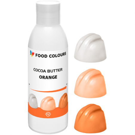 pomarańczowy barwnik spożywczy na bazie masła kakaowego do barwienia czekolady
