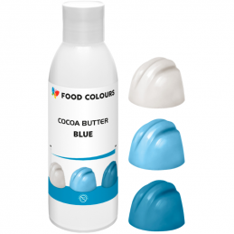 niebieski barwnik spożywczy na bazie masła kakaowego do barwienia czekolady