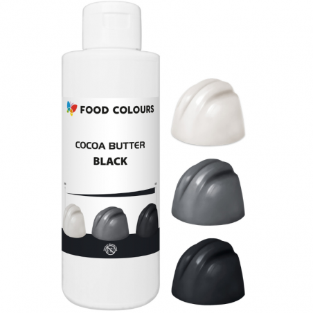 czarny barwnik spożywczy na bazie masła kakaowego do barwienia czekolady