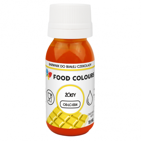 barwnik spożywczy na bazie oleju roślinnego do barwienia białej czekolady i tłustych mas cukierniczych