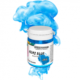 błękitny barwnik spożywczy w proszku rozpuszczalny w wodzie, alkoholu i glicerynie