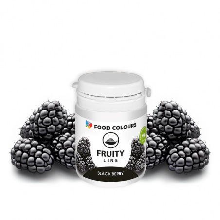 barwnik spożywczy w proszku stworzony głównie z naturalnych składników - czarny