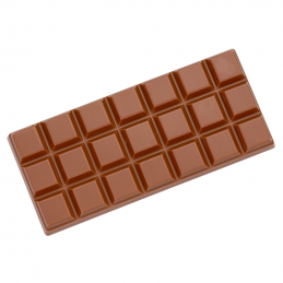 forma z poliwęglanu do klasycznych tabliczek czekolady