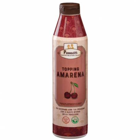 polewa wiśniowa do lodów i gofrów w wygodnej butelce