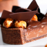 gotowy krem do szprycowania o świeżym smaku orzechów laskowych i czekolady Callebaut gotowy krem do szprycowania o świeżym smaku orzechów laskowych i czekolady Callebaut