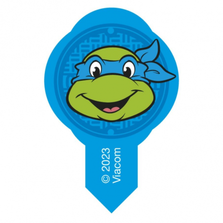 dekoracyjne opłatki do lodów i babeczek żółwie ninja - cukieteria.pl