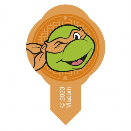 dekoracyjne opłatki do lodów i babeczek żółwie ninja - cukieteria.pl